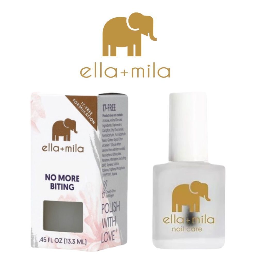 Ella+mila Nail Care No More Biting - 0.45 fl oz (Cruelty Free-Vegan)